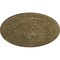 Ekena Millwork Naple Ceiling Medallion (Fits Canopies up to 3 3/8"), 37 1/2"OD x 3 3/8"P, Mississippi Mud Crackle CM37NAMMC - alternate 3